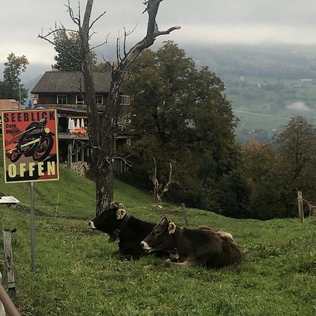 Hotel Cafe Seeblick Filzbach Exterior foto