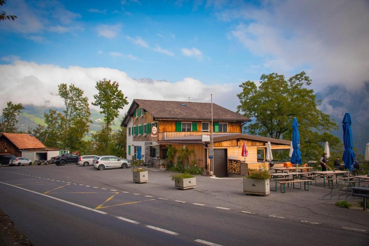 Hotel Cafe Seeblick Filzbach Exterior foto